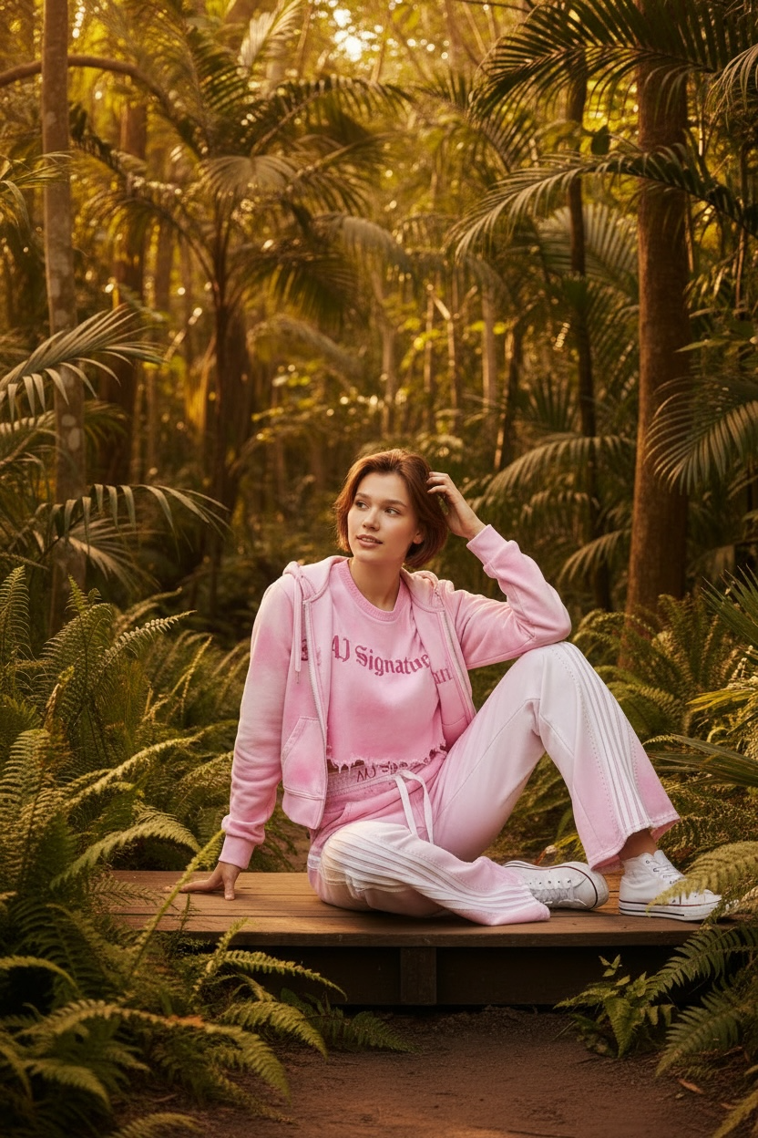 MJ Signature™ Rosé Cloud Luxe 3-Piece Set/Female.