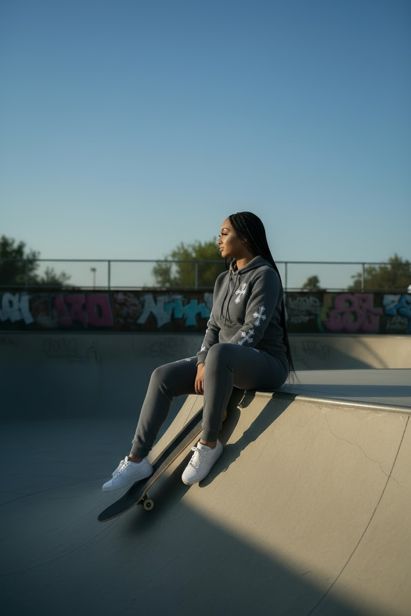 Chrome Hearts Women’s Hoodie & Joggers Set/Gravy Set.