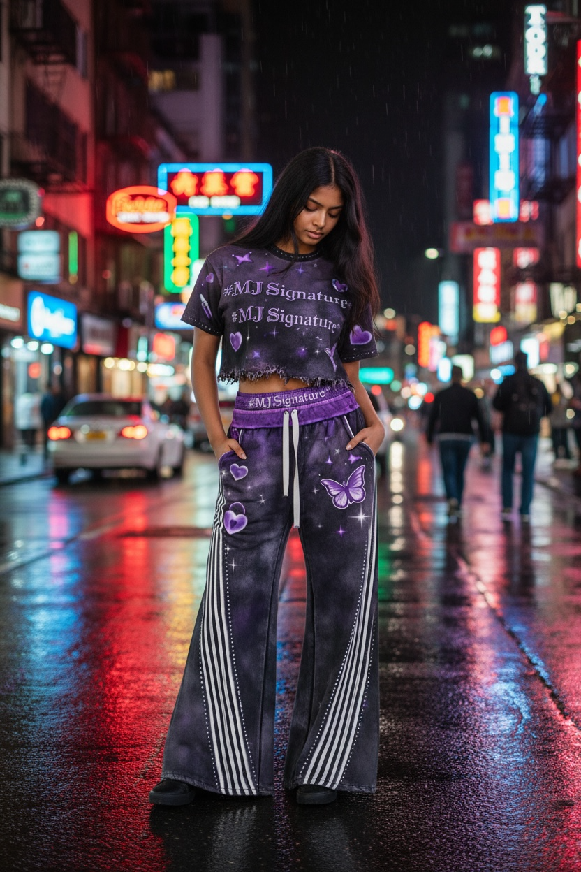 MJ Signature™ Chrome Purple Love Flare Set/Female.