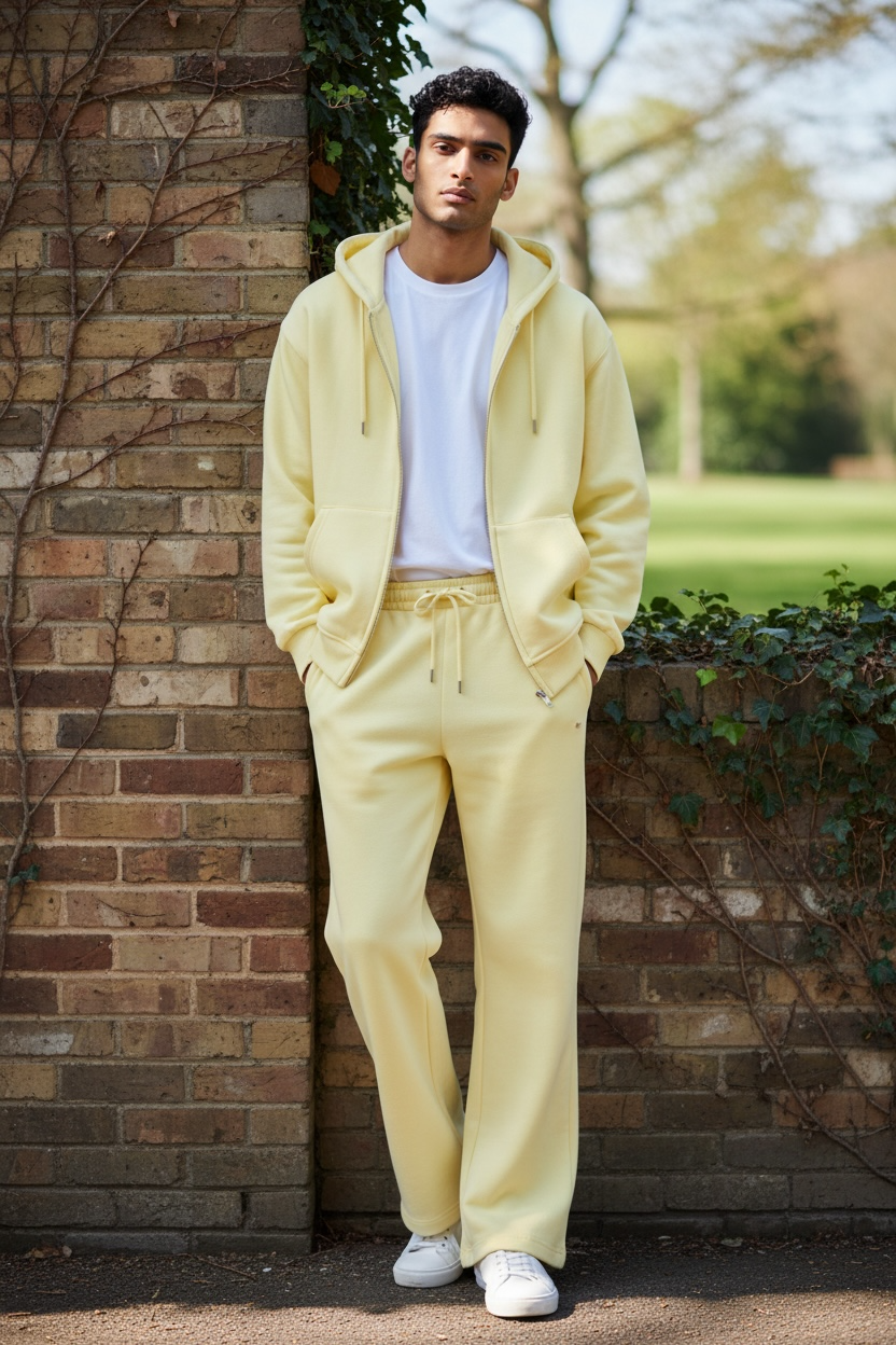 MJ Signature™ Minimal Lounge Set – Butter Yellow.