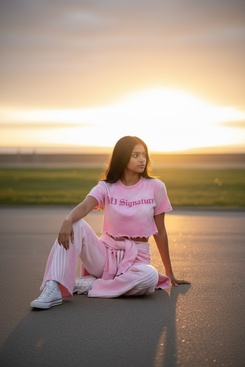 MJ Signature™ Rosé Cloud Luxe 3-Piece Set/Female.