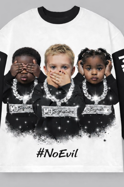 MJ Signature™ “No Evil” Long-Sleeve Tee.