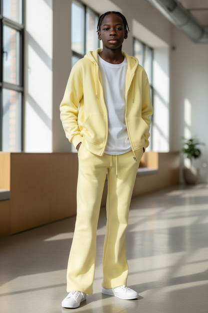 MJ Signature™ Minimal Lounge Set – Butter Yellow.