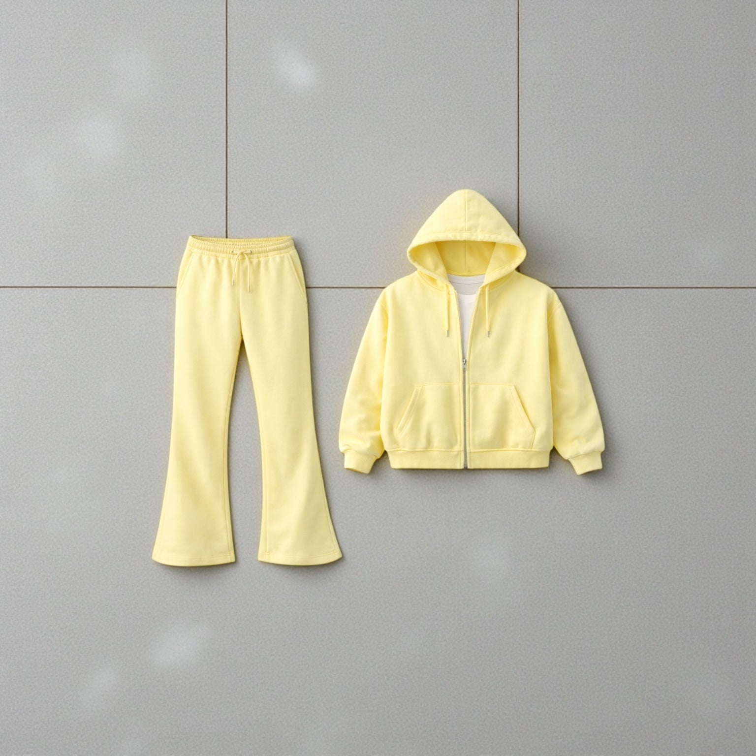 MJ Signature™ Minimal Lounge Set – Butter Yellow.