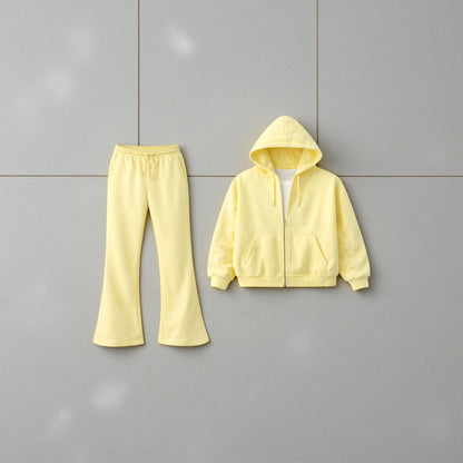 MJ Signature™ Minimal Lounge Set – Butter Yellow.
