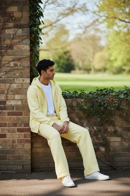 MJ Signature™ Minimal Lounge Set – Butter Yellow.