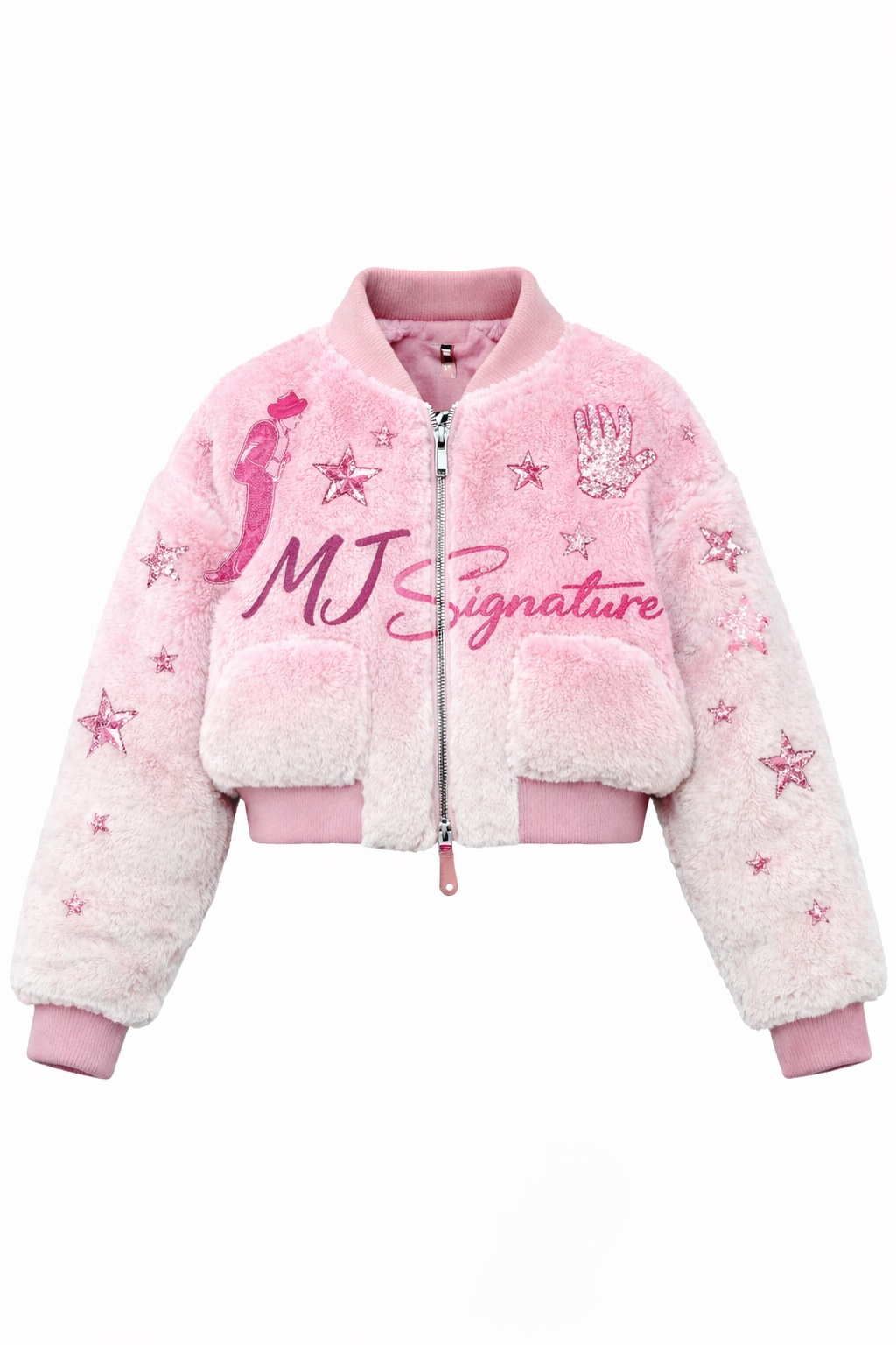 Faux Fur Jacket – Pink