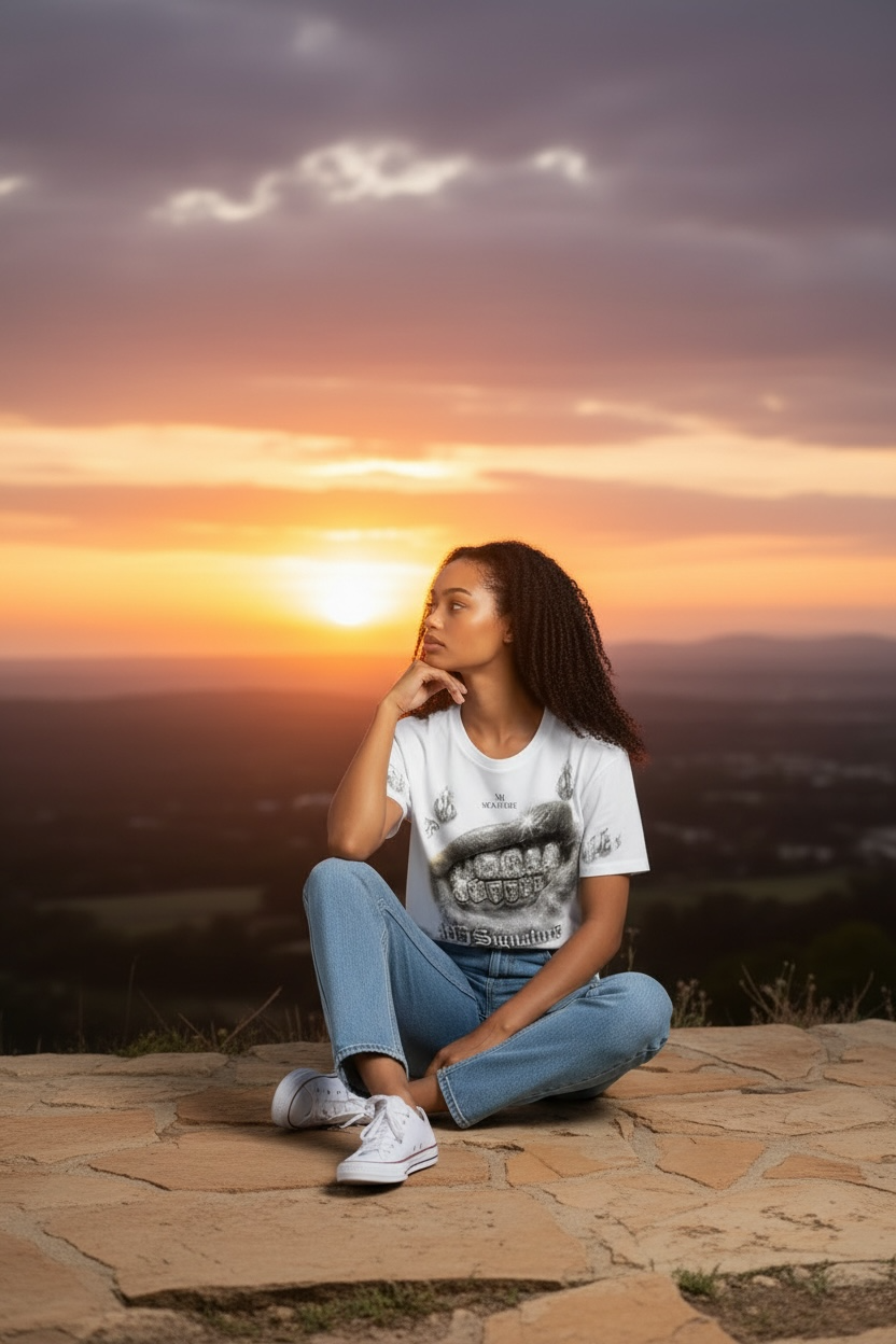 MJ Signature “Walk With God” Graphic T-Shirt – White (Hype Street Edition).