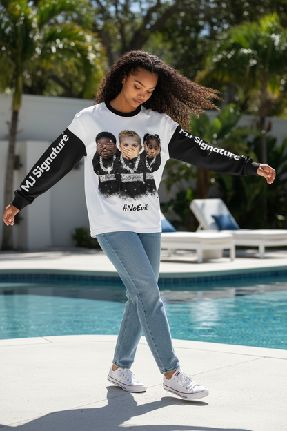MJ Signature™ “No Evil” Long-Sleeve Tee.