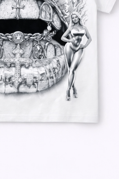 MJ Signature™ Chrome Luxe Graphic T-Shirt.