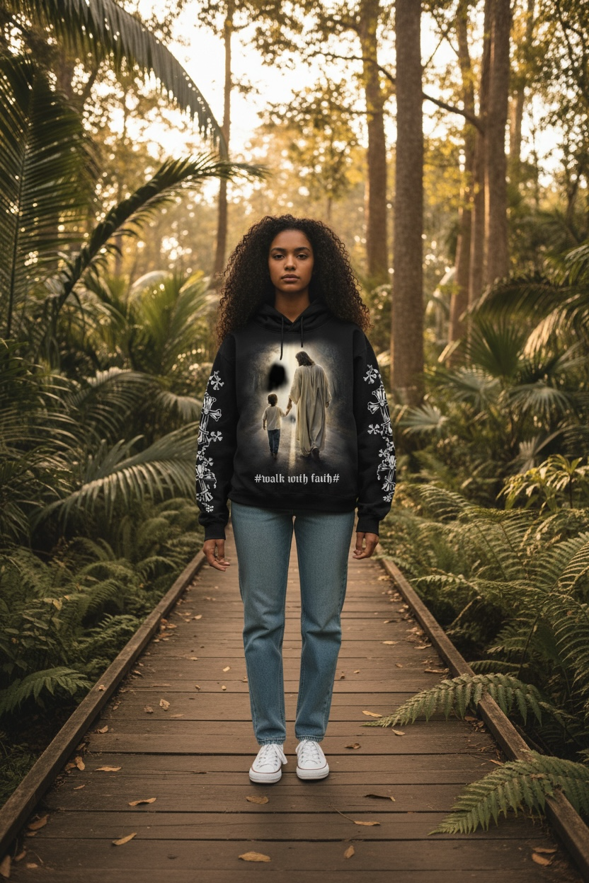 MK Signature-Walk With Faith Hoodie.