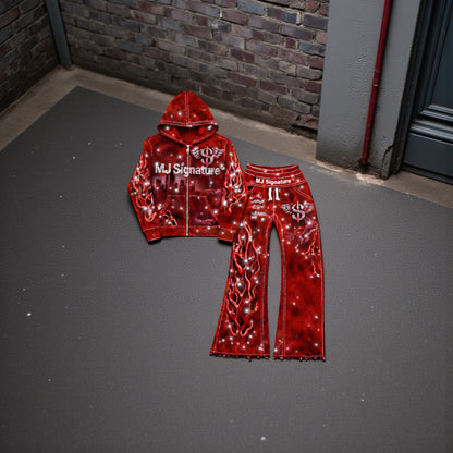 MJ Signature™ Inferno Tracksuit – Red.