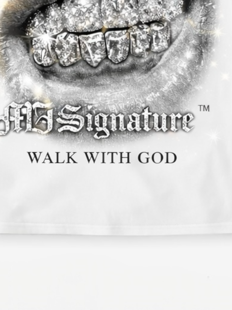 MJ Signature “Walk With God” Graphic T-Shirt – White (Hype Street Edition).