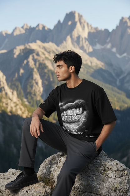 MJ Signature “Walk With God” Graphic T-Shirt – Black (Luxury Edition).