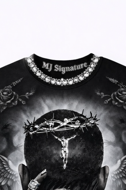 MJ Signature™ “Faith • Trust • Hope” Graphic T-Shirt.
