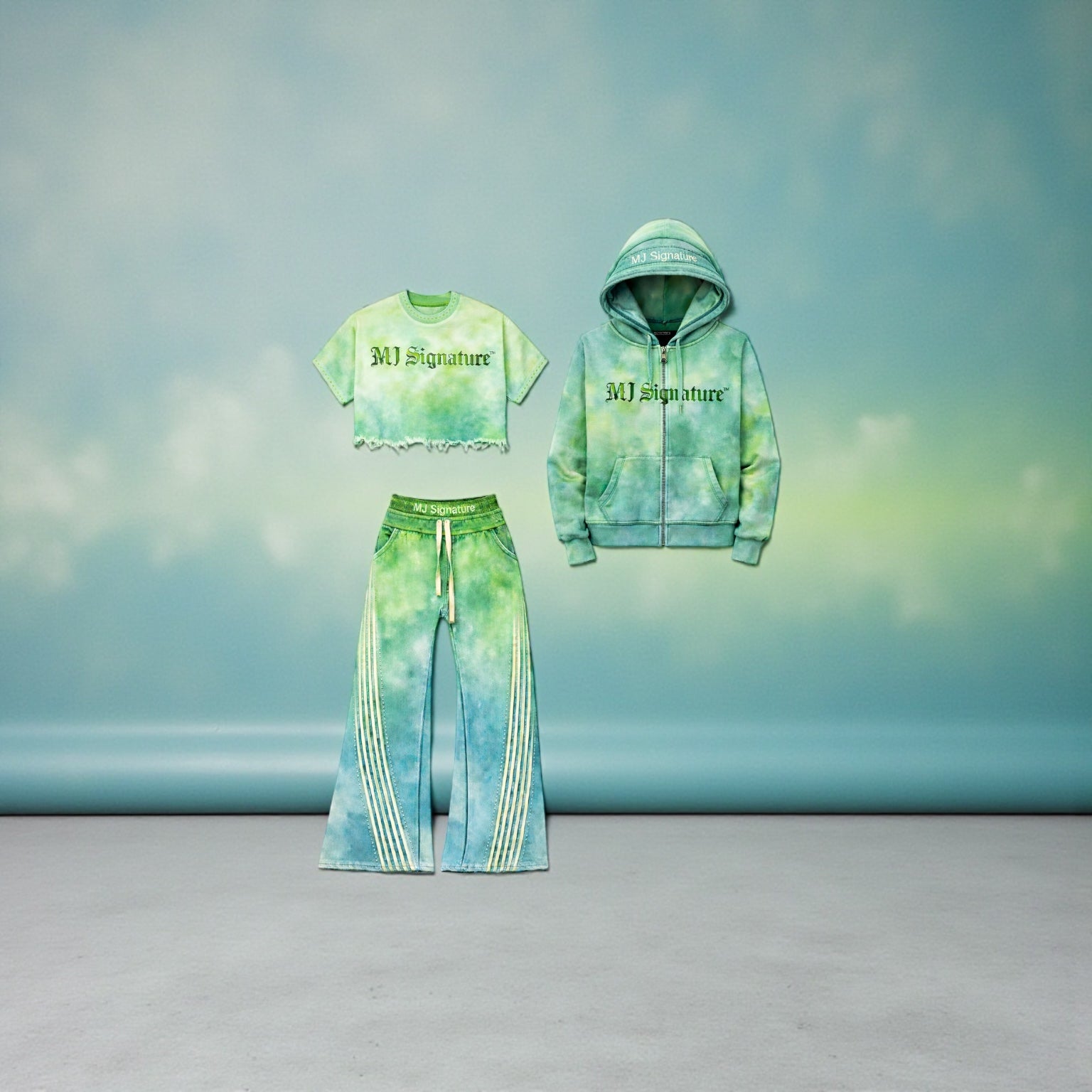 MJ Signature™ Opaline Green Couture 3-Piece/Female.