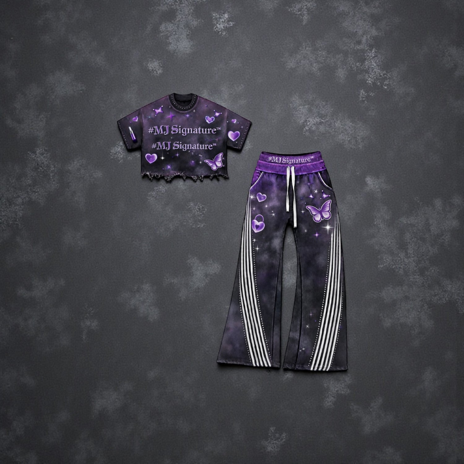 MJ Signature™ Chrome Purple Love Flare Set/Female.