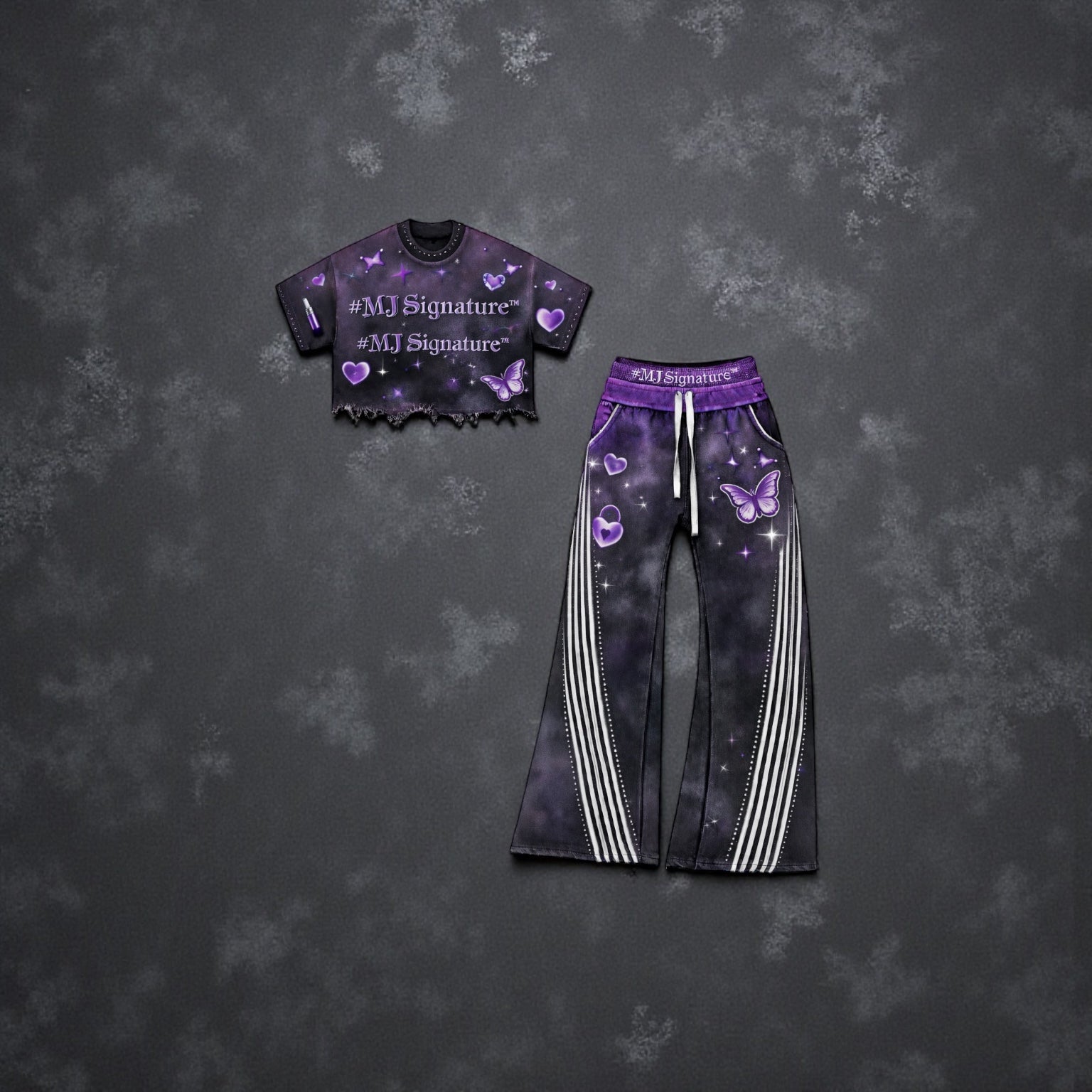 MJ Signature™ Chrome Purple Love Flare Set/Female.