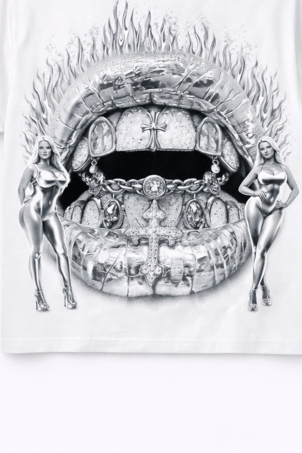 MJ Signature™ Chrome Luxe Graphic T-Shirt.
