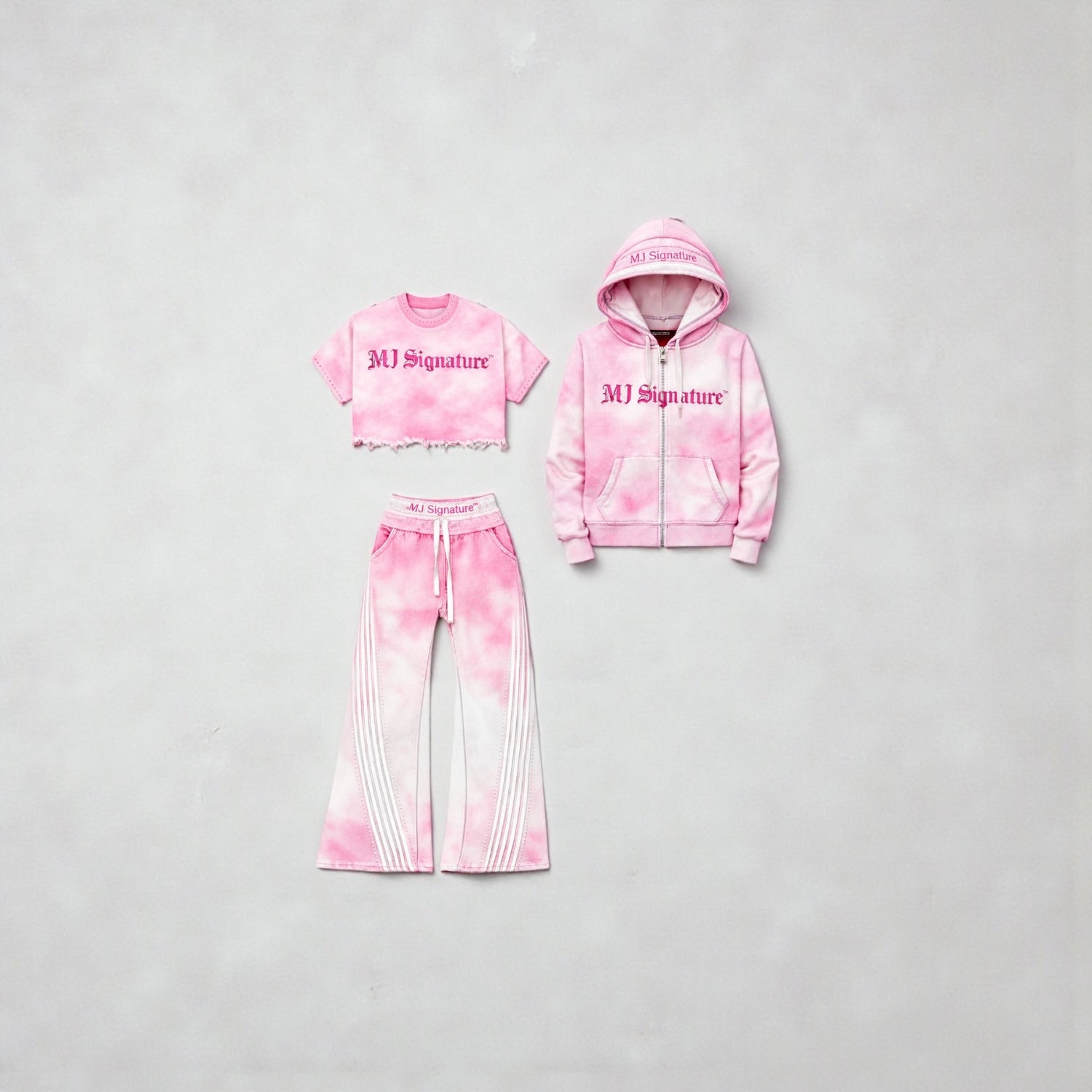MJ Signature™ Rosé Cloud Luxe 3-Piece Set/Female.