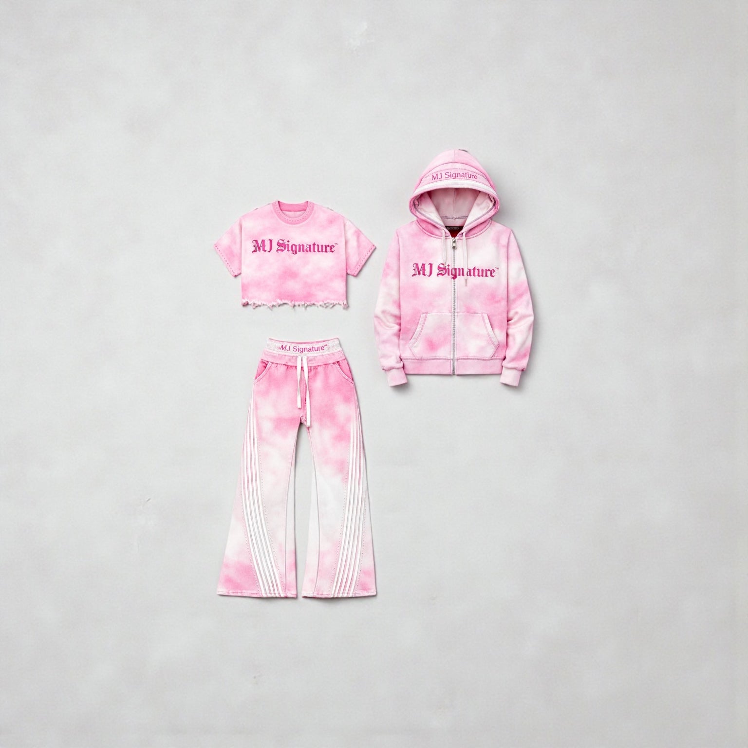MJ Signature™ Rosé Cloud Luxe 3-Piece Set/Female.