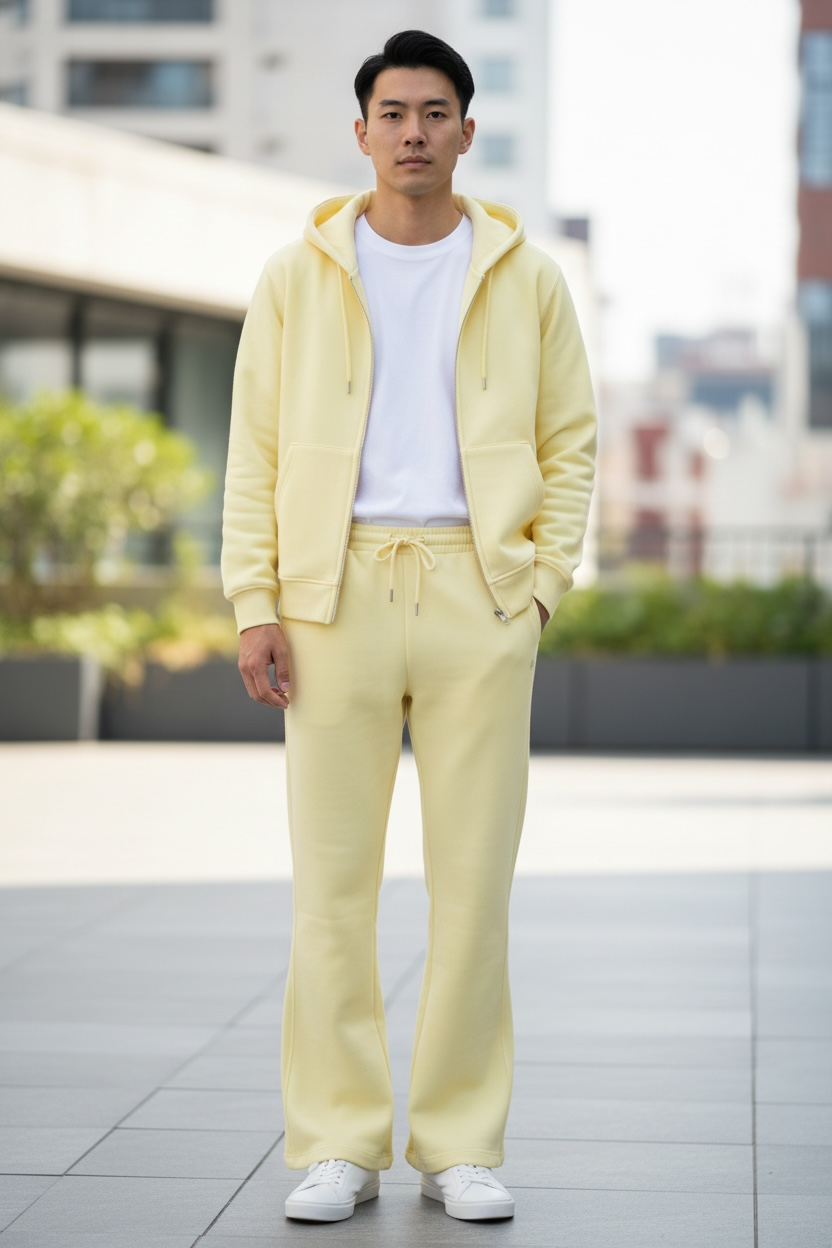 MJ Signature™ Minimal Lounge Set – Butter Yellow.