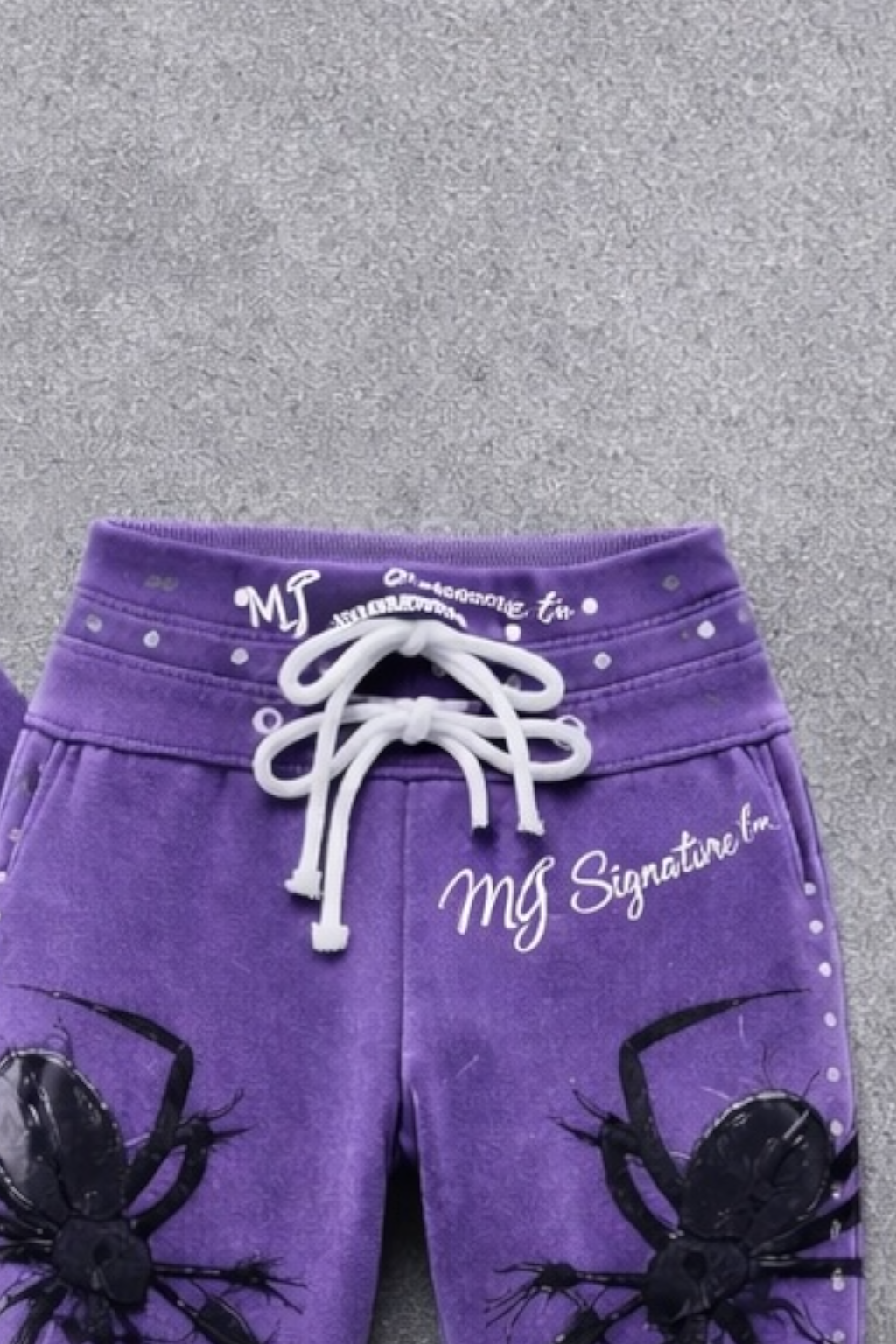 MJ Signature™ Purple Spider Hoodie &amp; Flared Jogger Set.