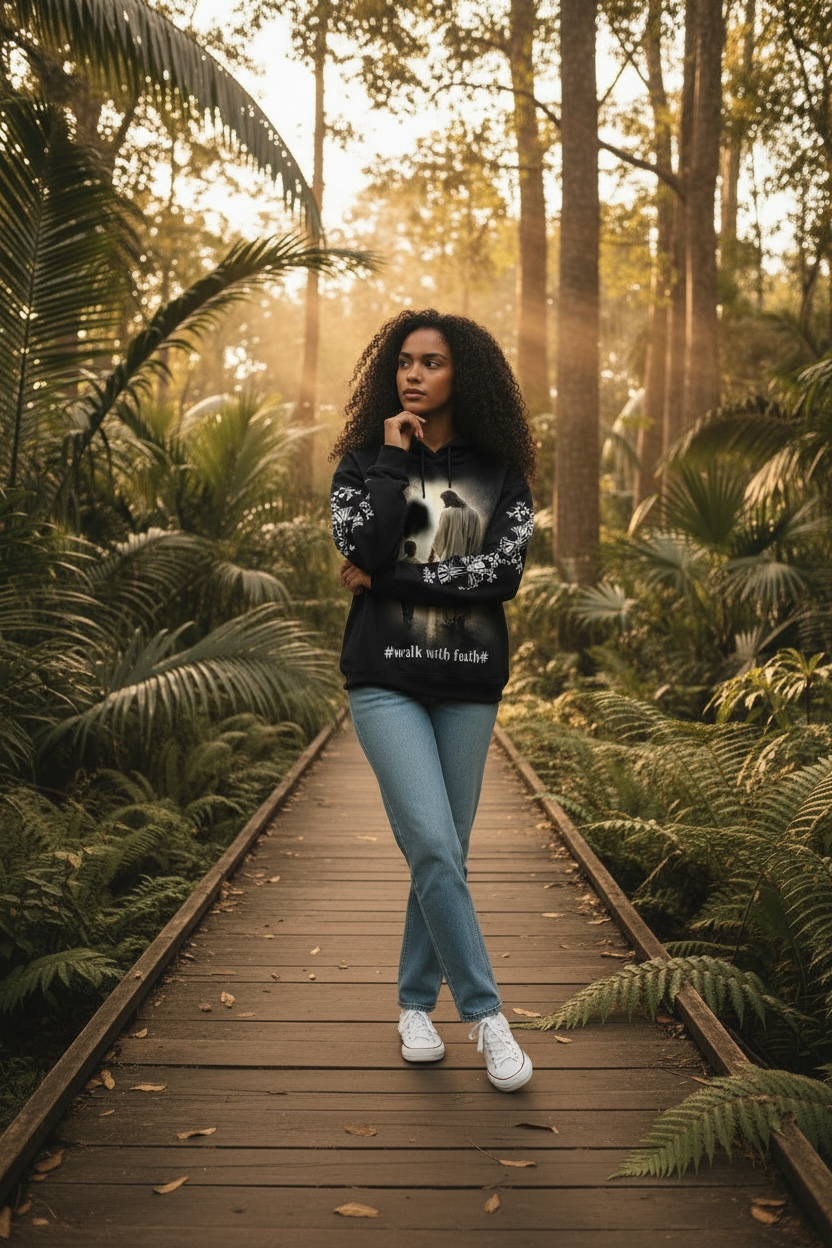 MK Signature-Walk With Faith Hoodie.