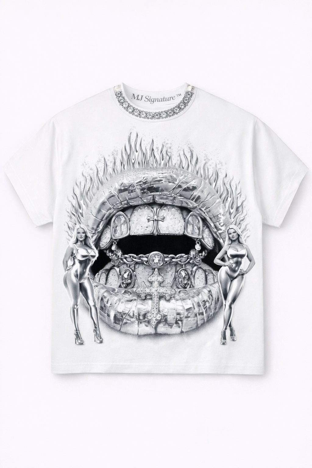 MJ Signature™ Chrome Luxe Graphic T-Shirt.