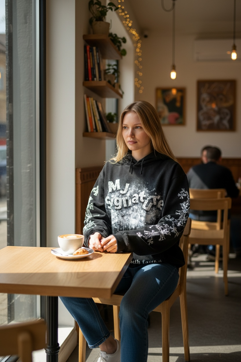 MJ Signature “Walk With Faith” Hoodie.