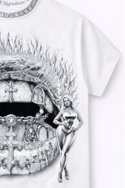 MJ Signature™ Chrome Luxe Graphic T-Shirt.