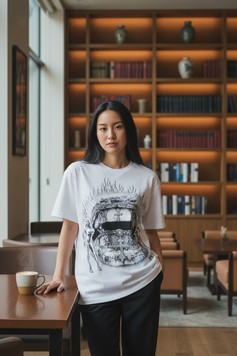 MJ Signature™ Chrome Luxe Graphic T-Shirt.