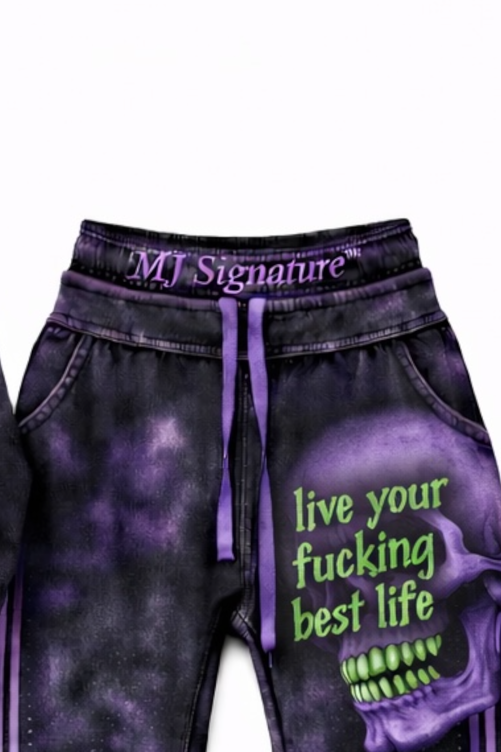 MJ Signature™ Purple Rebellion Hoodie &amp; Flare Jogger Set.